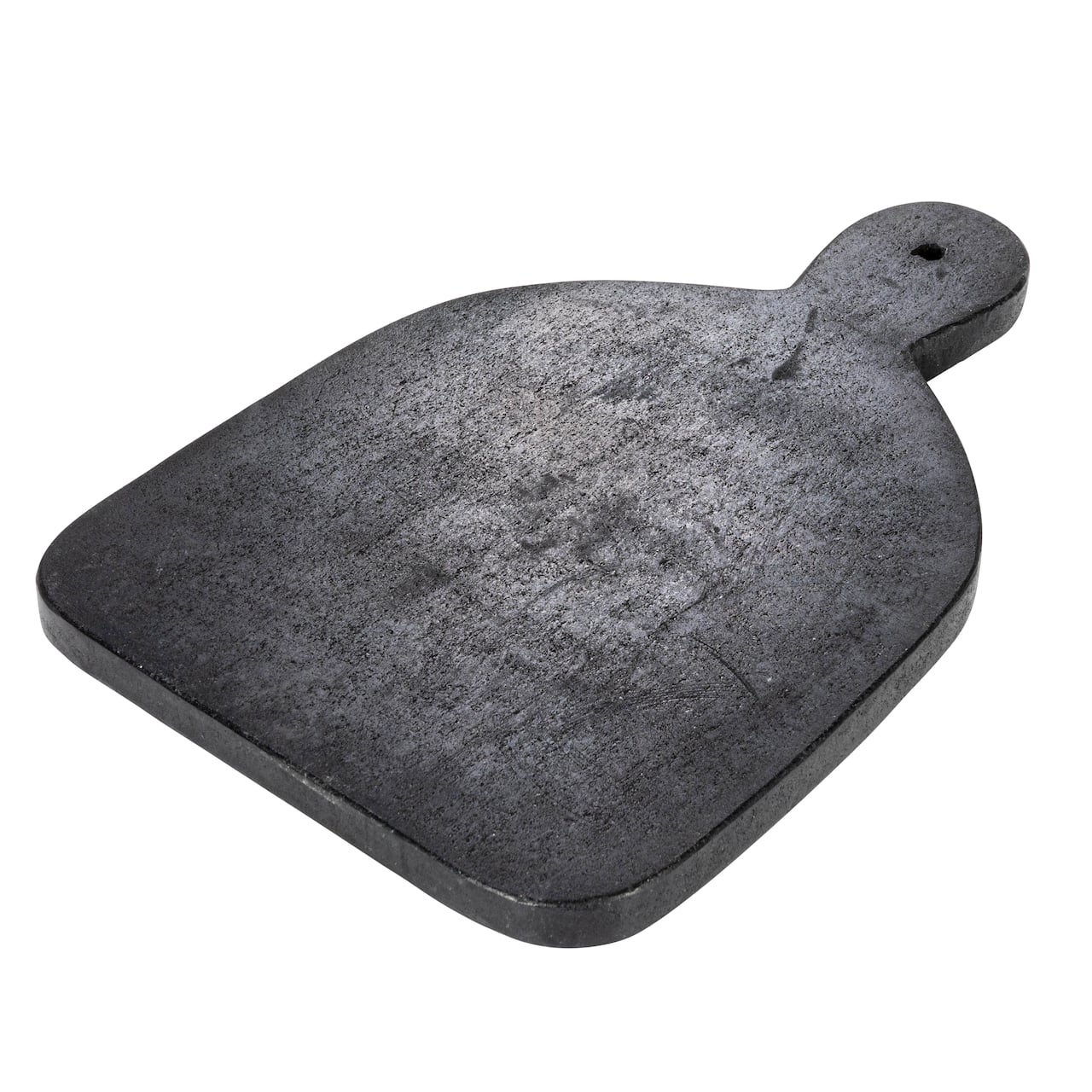 Hello Honey® 12" Black Modern Marble Cutting or Charcuterie Board with Handle